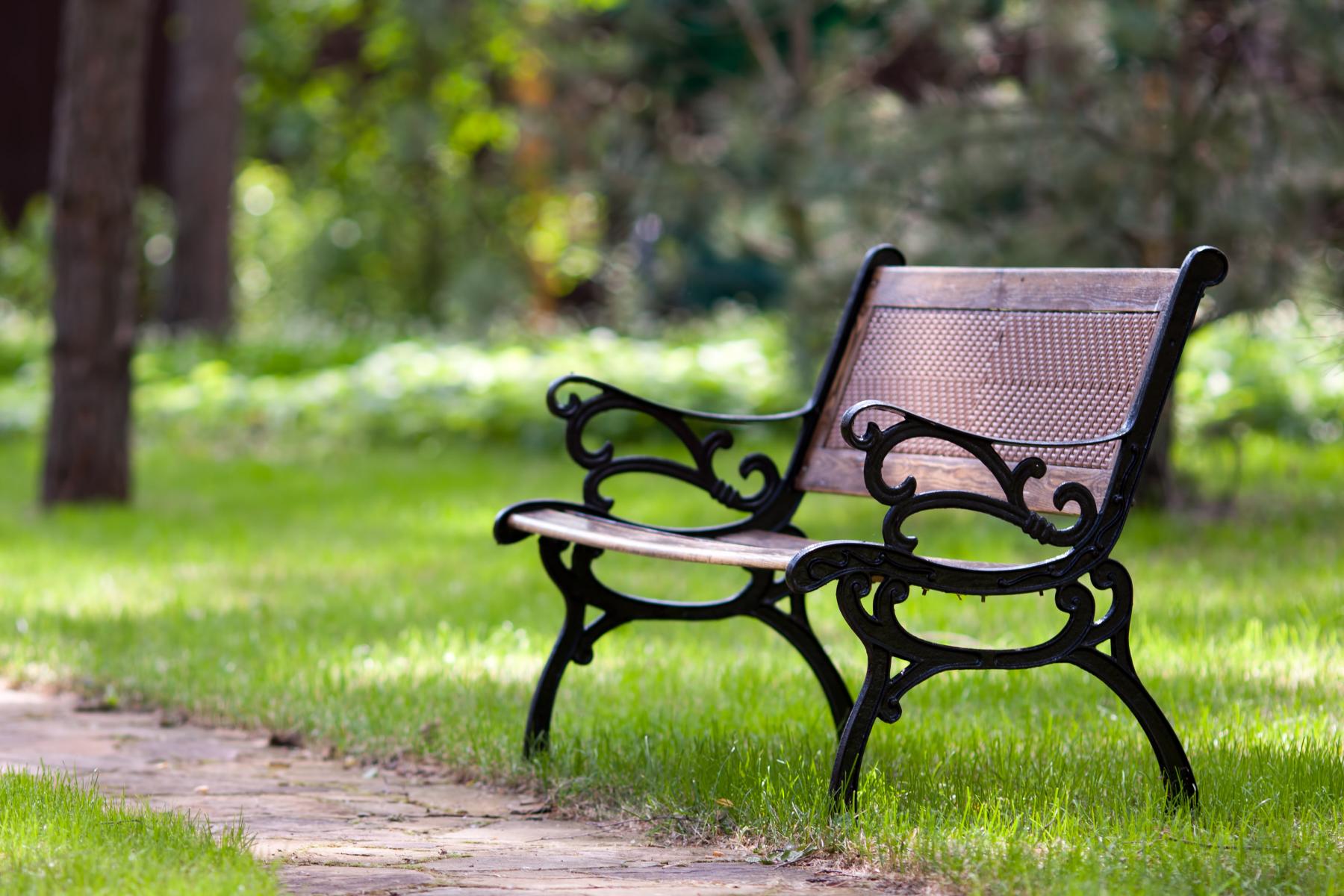 park bench